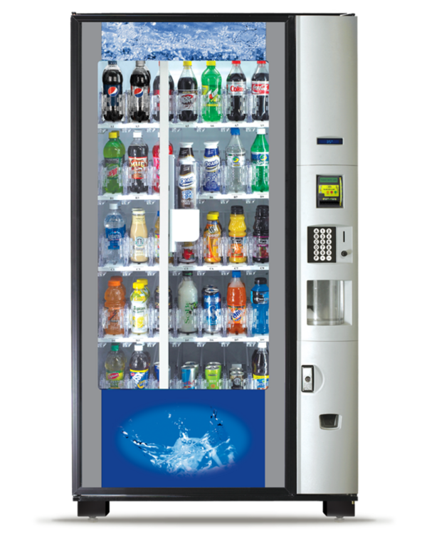 Refurbished Dixie Narco BevMax 4 3800 Classic Bottle Merchandiser